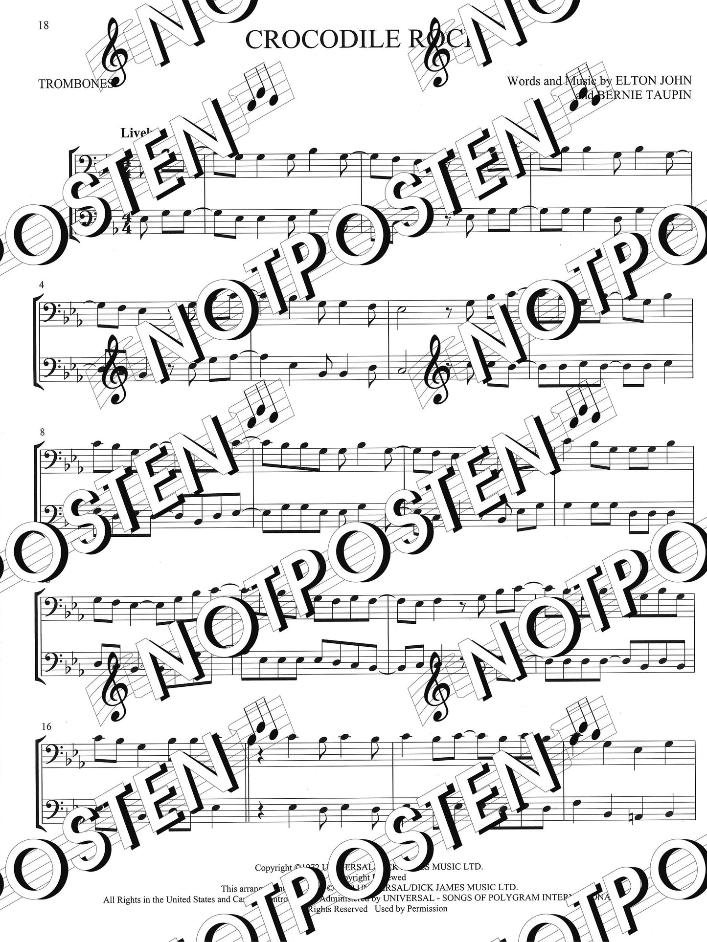First 50 Duets for Trombones