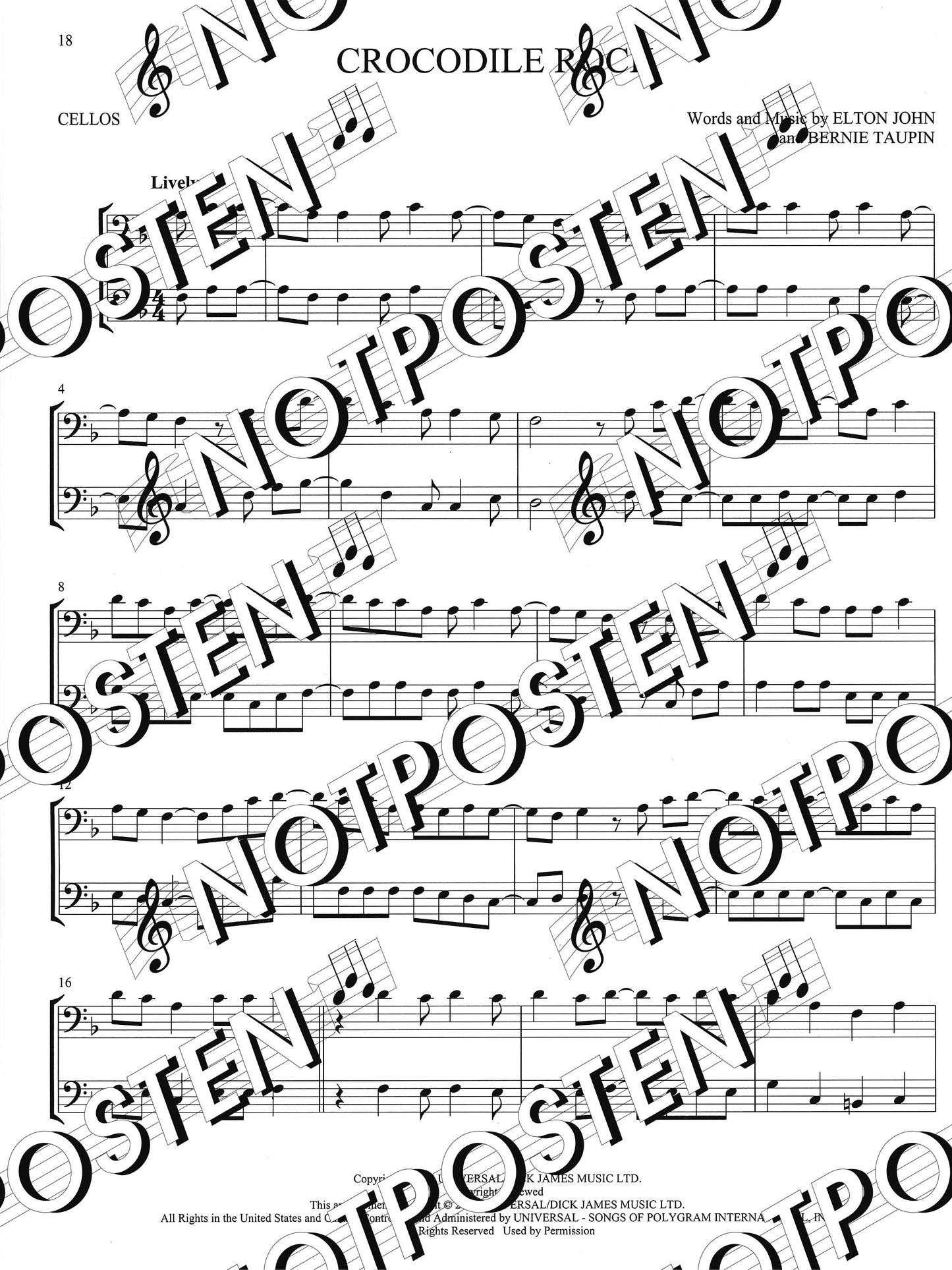 First 50 Duets for Cellos