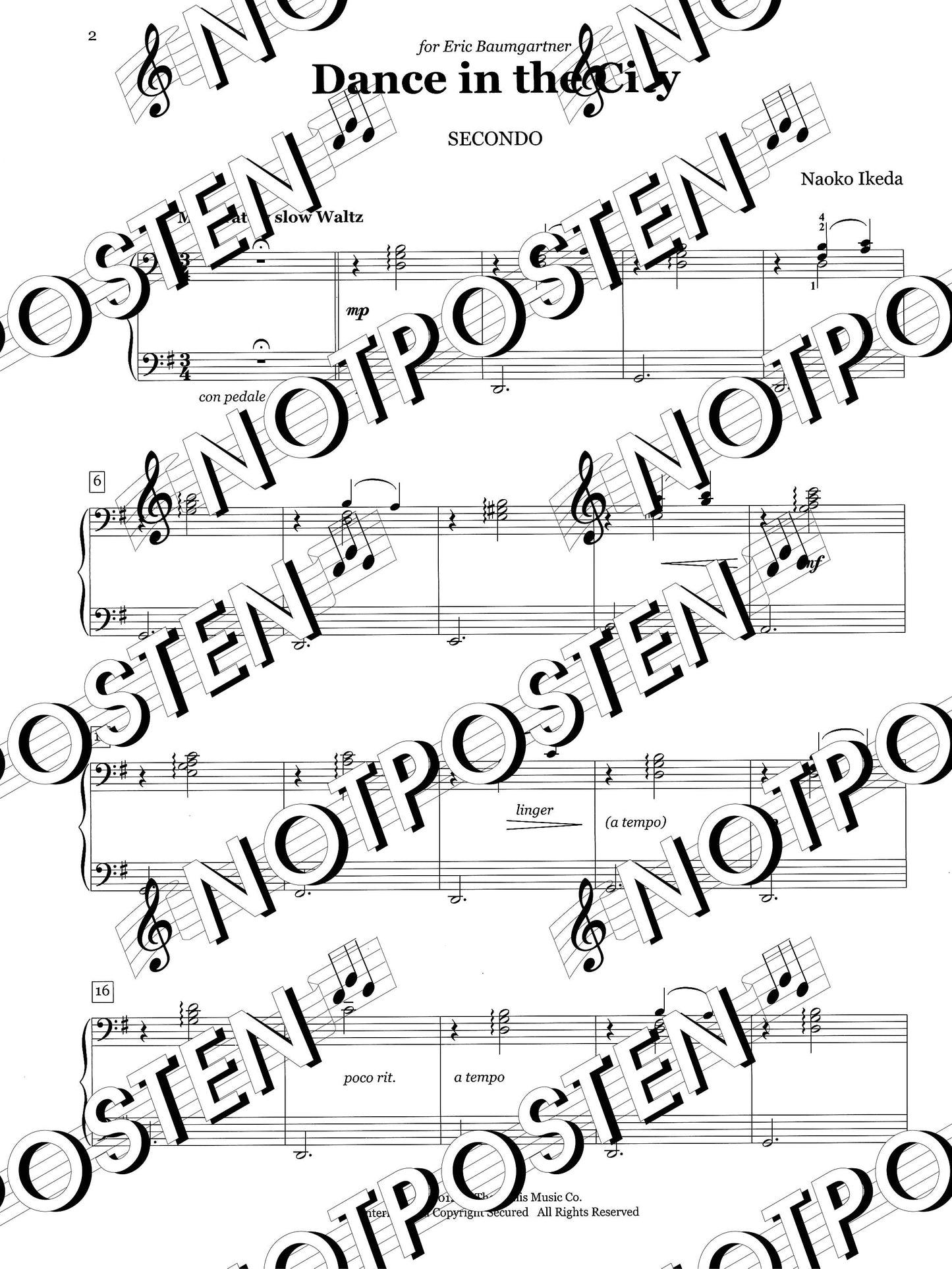 The Naoko Ikeda Duet Collection: 15 Delightful Duets