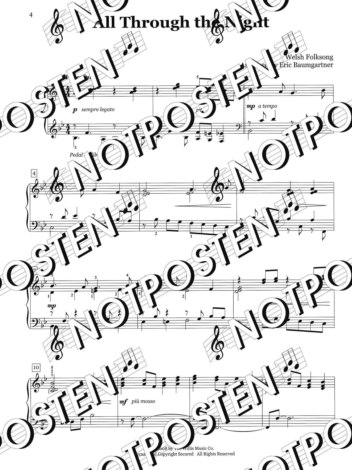 Favorite Melodies for Jazz Piano Solos