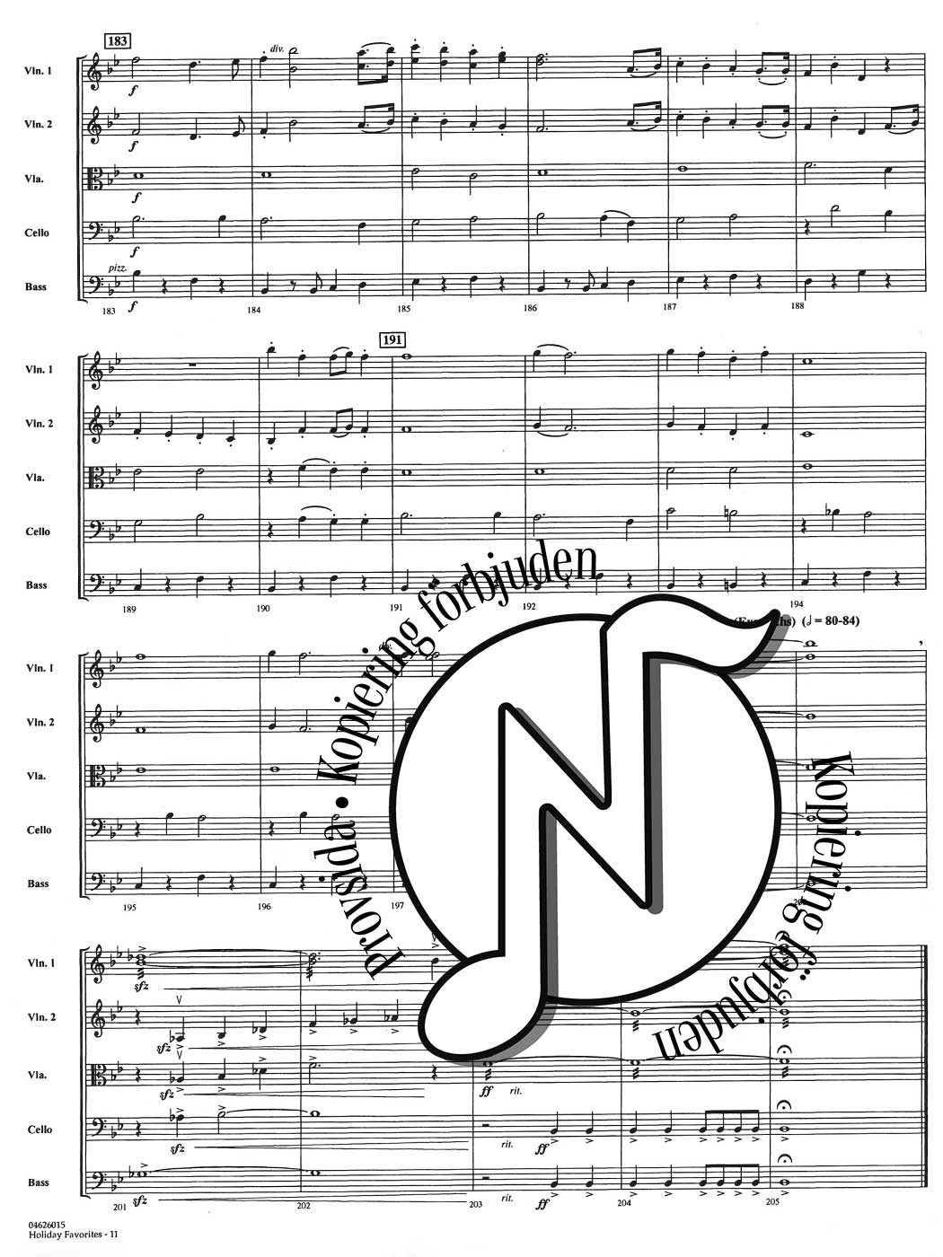 Pop Specials for Strings: Holiday Favorites (A Christmas Medley)