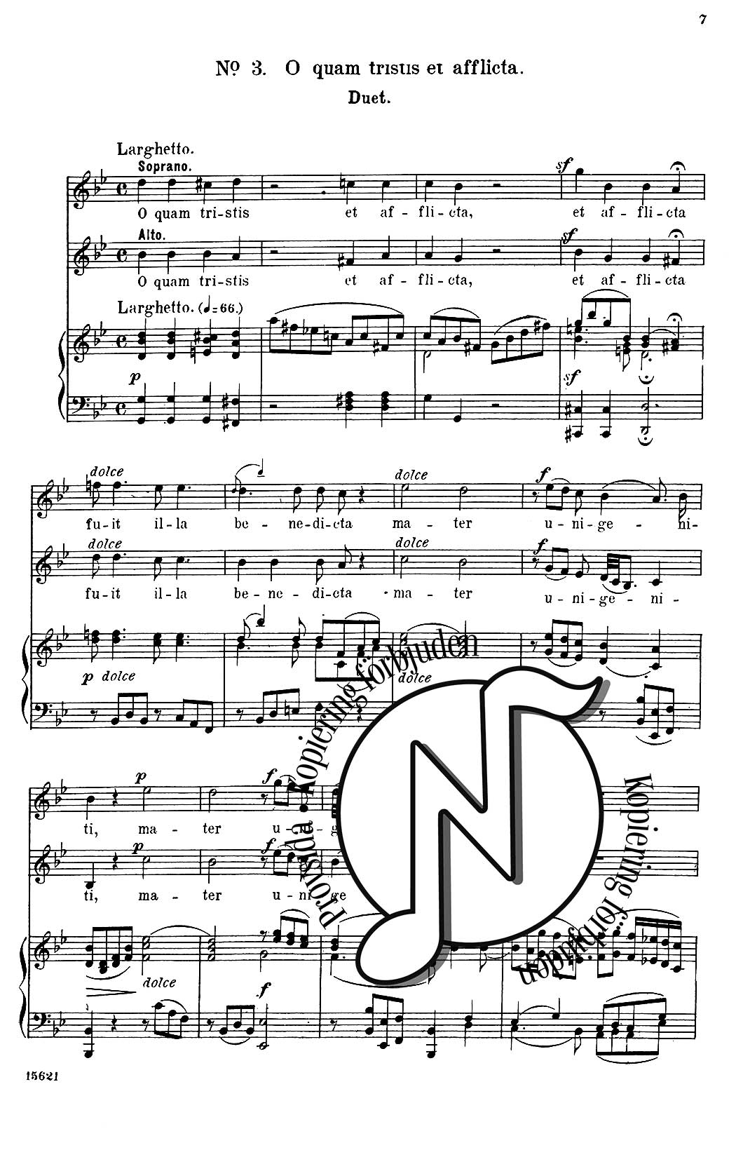 Stabat Mater SA+Piano