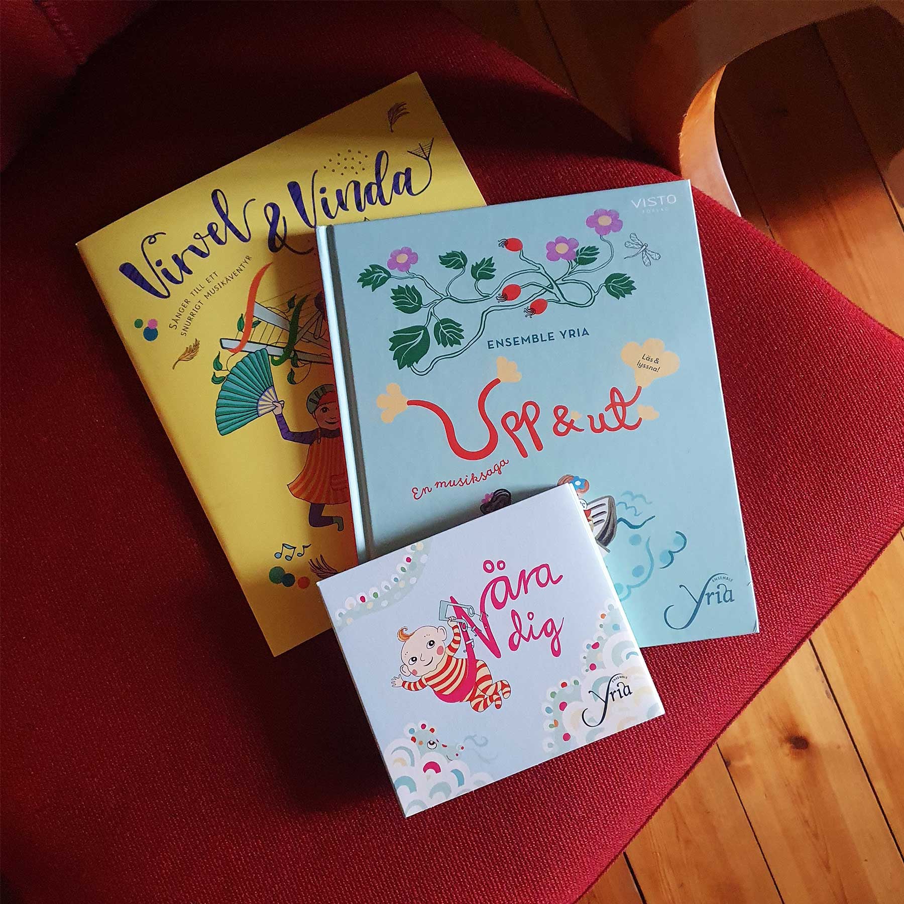 Virvel & Vinda: Sånger till ett snurrigt musikäventyr (Ensemble Yria)