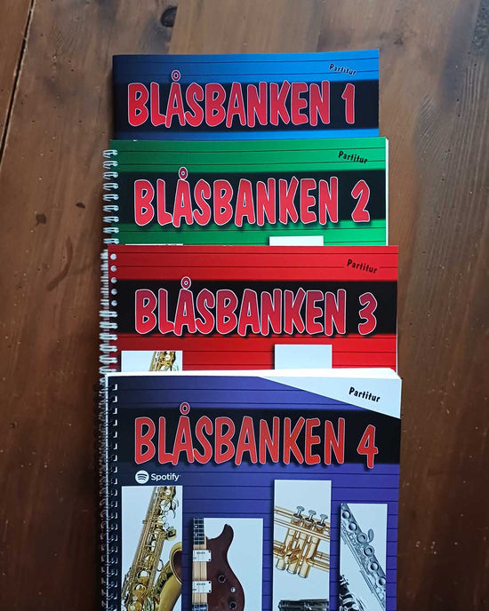 Blåsbanken 1 Partitur