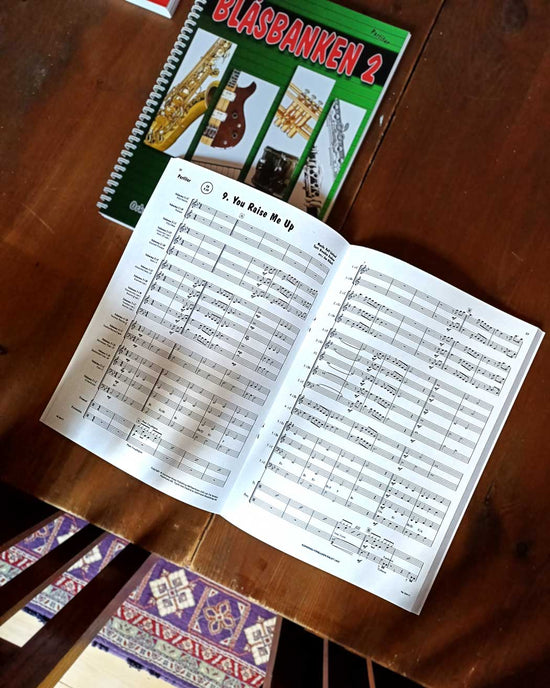 Blåsbanken 1 Partitur