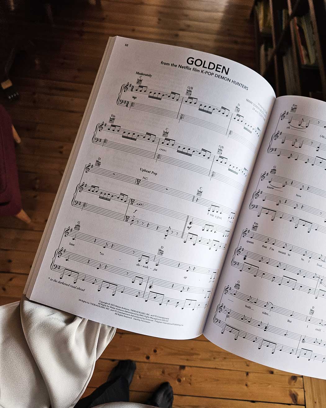 K-Pop Sheet Music Collection (PVG)