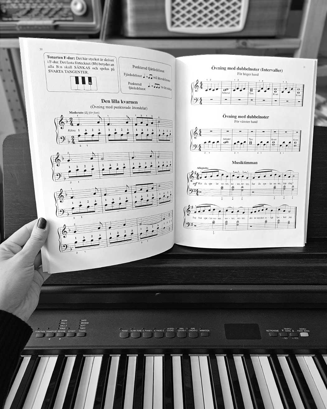 Michael Aaron: Pianoskola Del 1