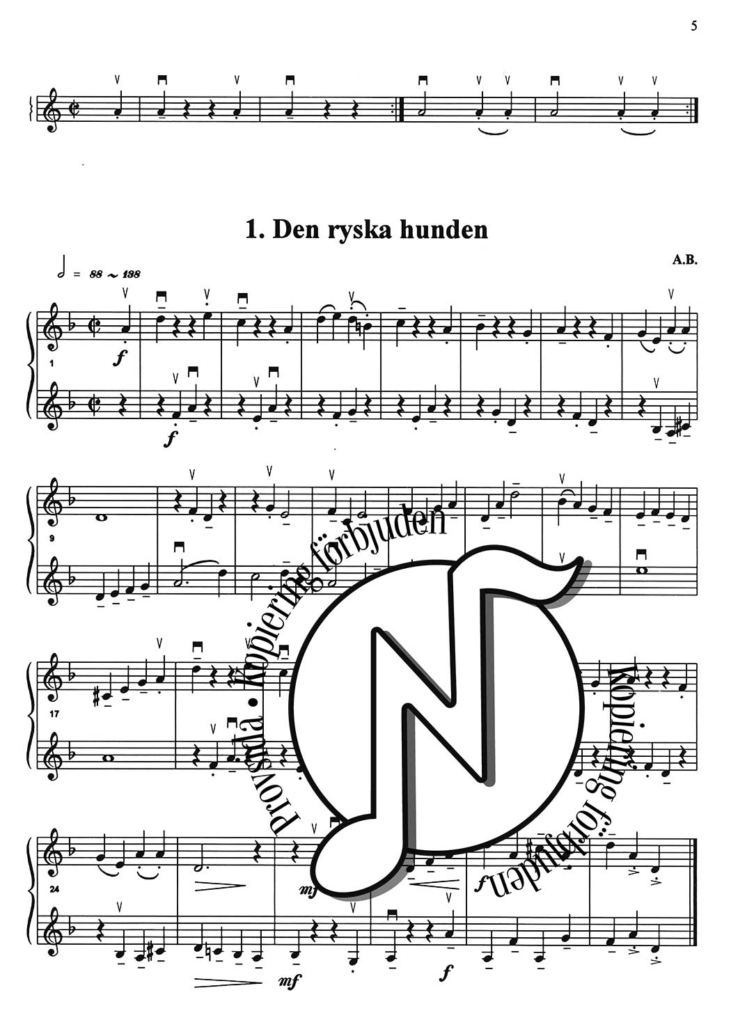 21 Violin Duetter