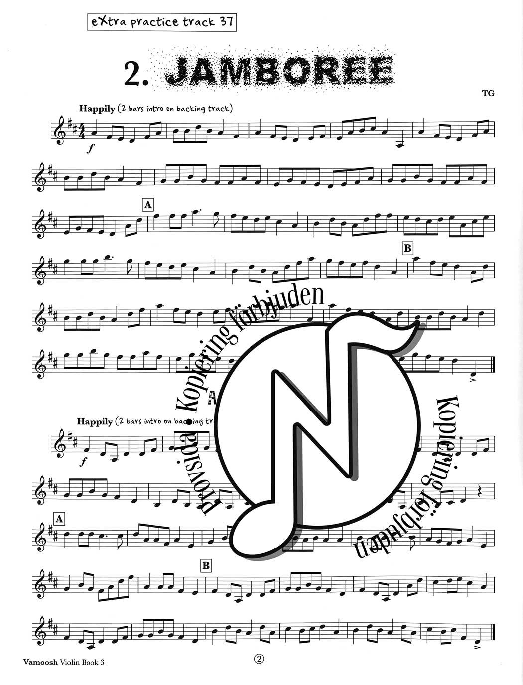 Vamoosh Violin Book 3