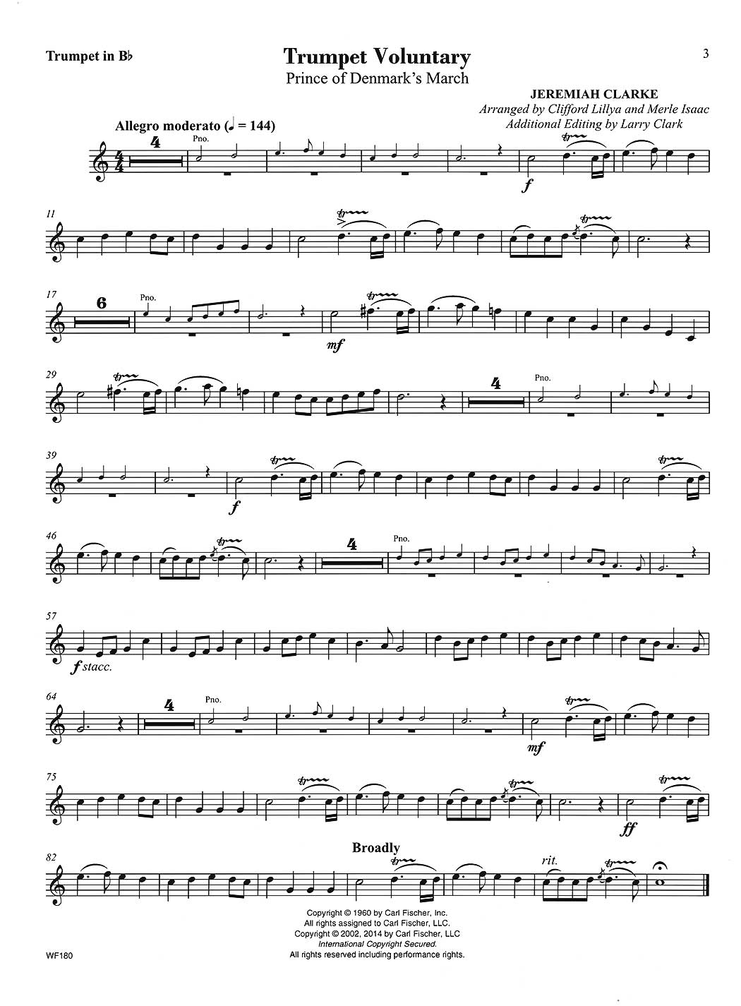 Festival Classics for Trumpet