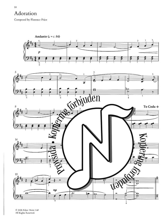 The Faber Music Mindful Piano Anthology