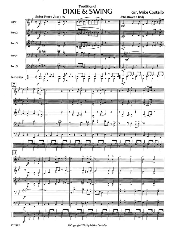 Music Box: Dixie & Swing (Wind Quintet)