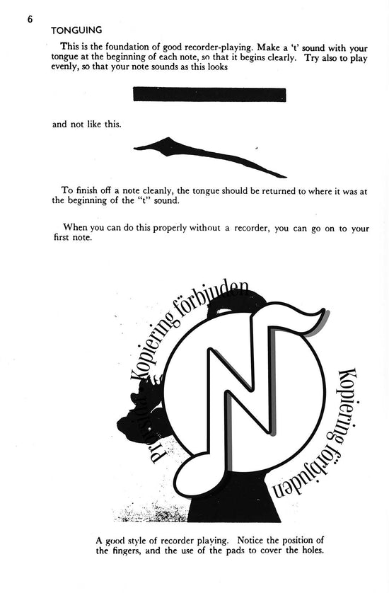 The New Recorder Tutor Book One