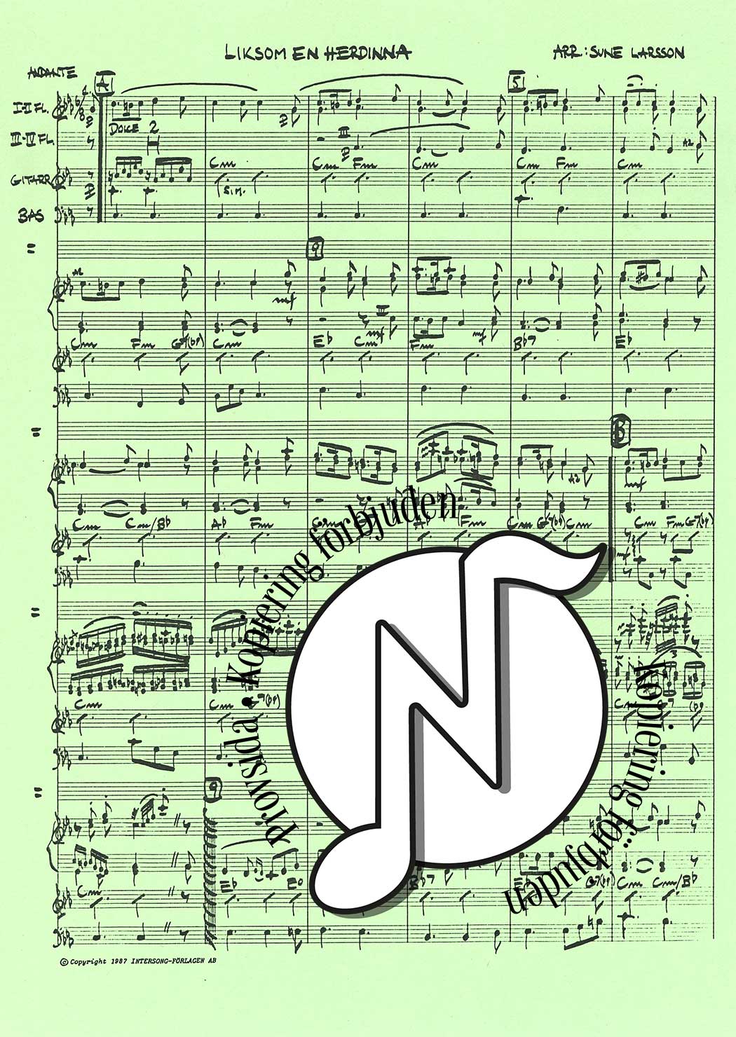 Liksom en herdinna: Flöjtkvartett