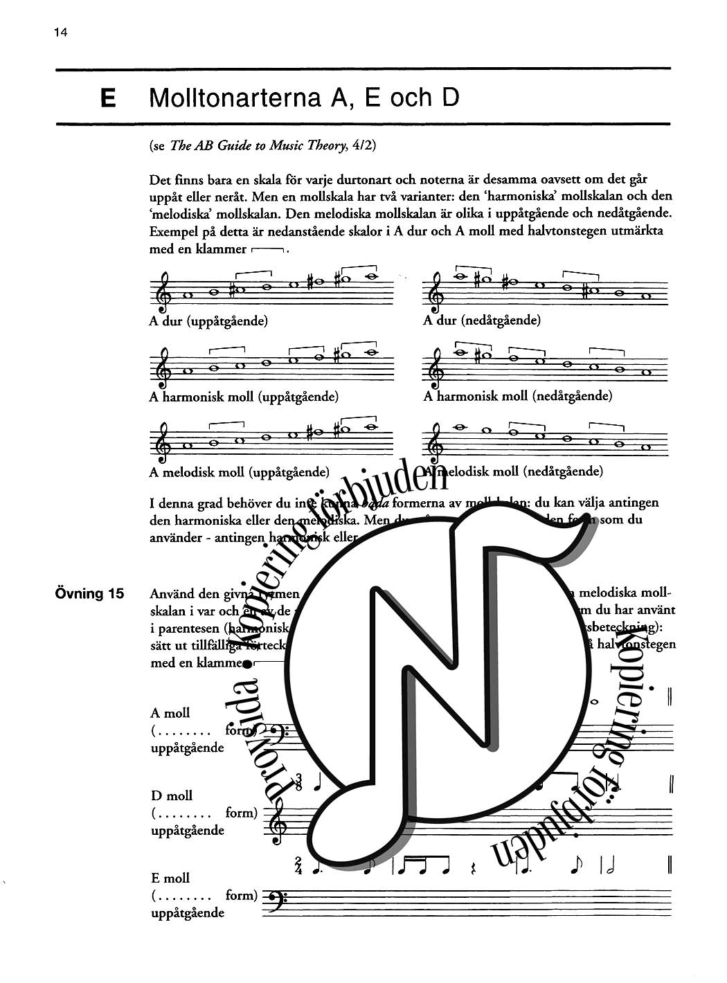 Musikteori i Praktiken GRAD 2