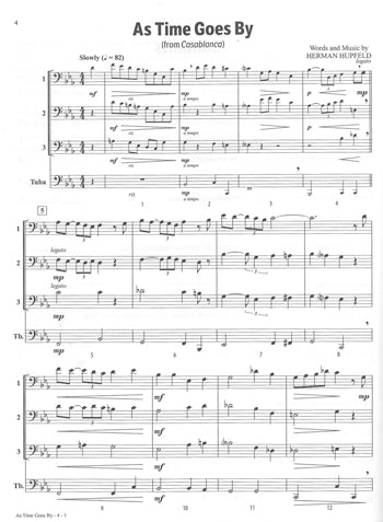 Solos, Duets & Trios for Winds: Movie Favorites (Trombon/Tuba/Bassoon)