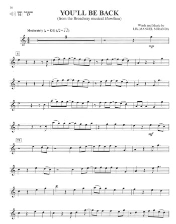 Top Broadway And Movie Songs Horn In F
