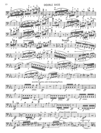 The Complete Double Bass Parts Of Strauss Tone Poems