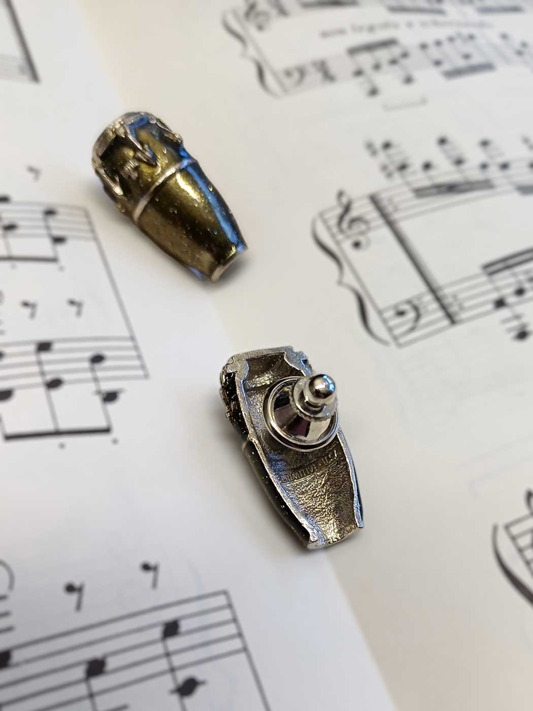 Pin Conga Drum Olivgrön