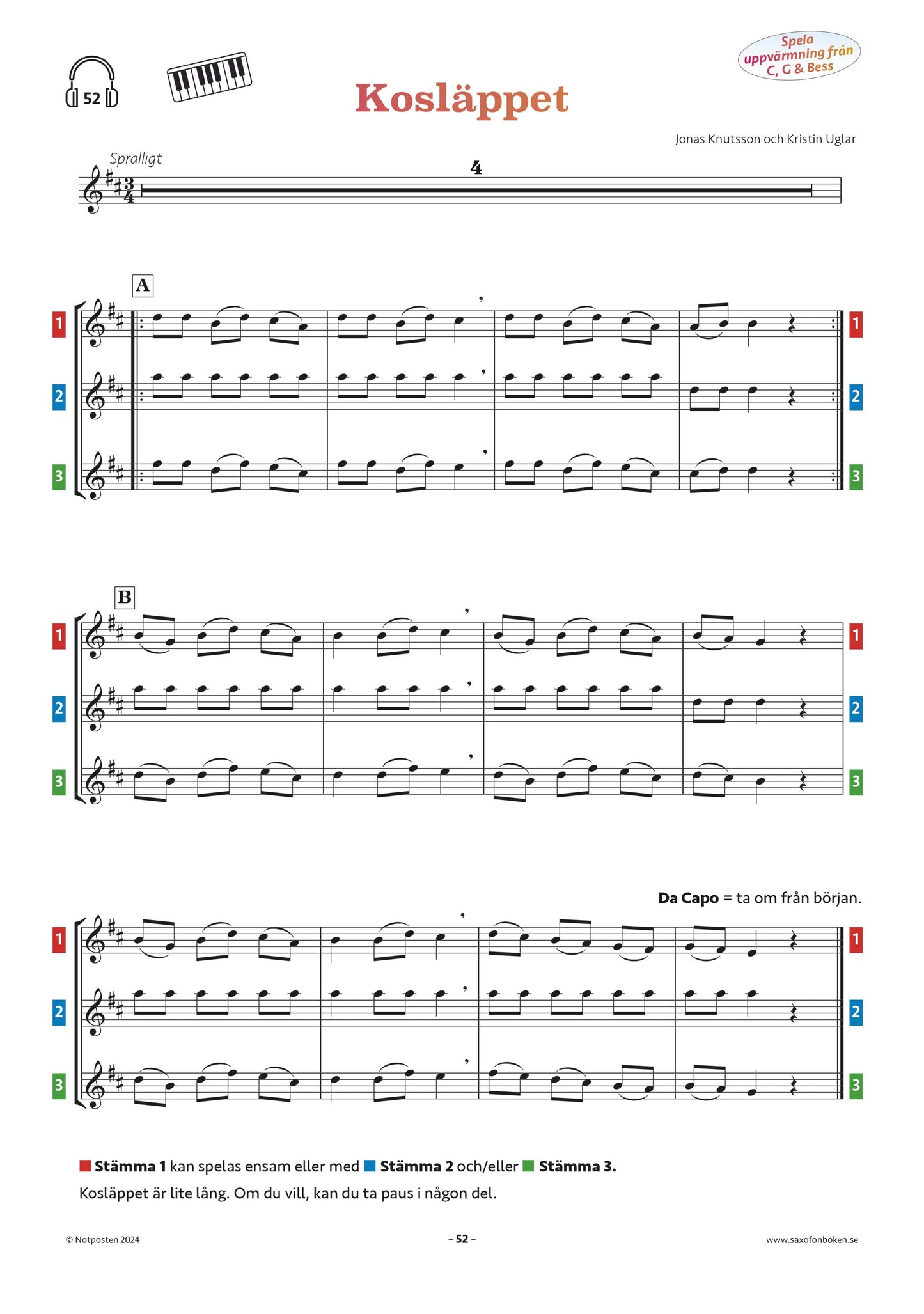 Saxofonboken 1