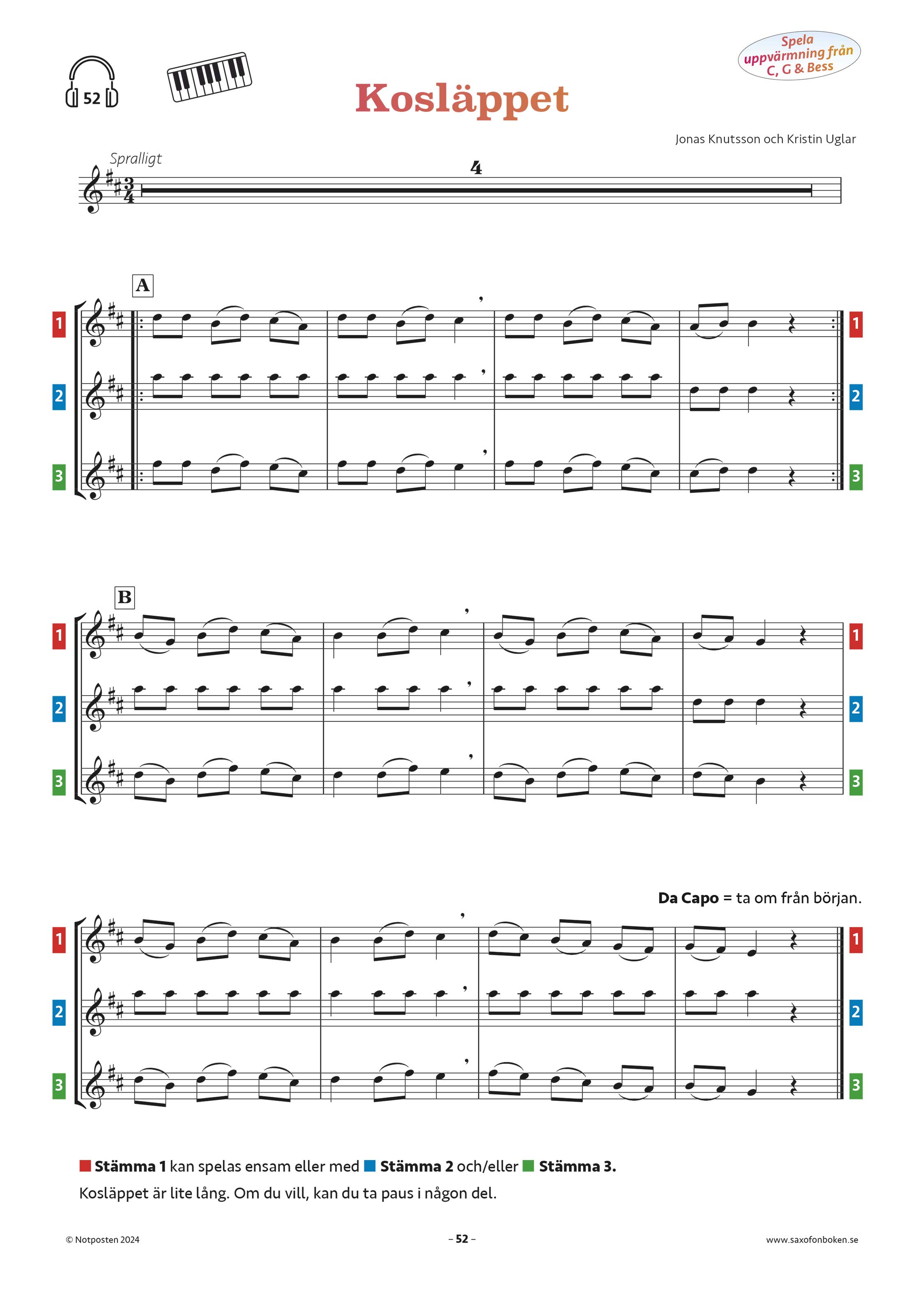 Saxofonboken 1