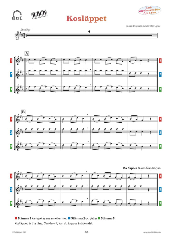 Saxofonboken 1