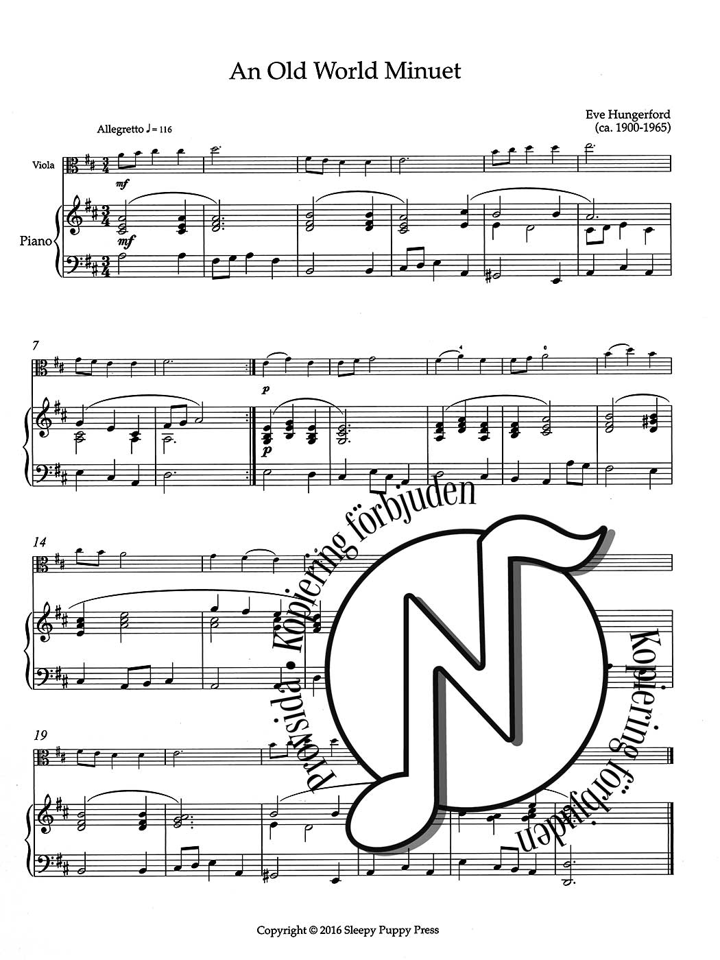 Viola Music by Women: Beginning by Cora Cooper