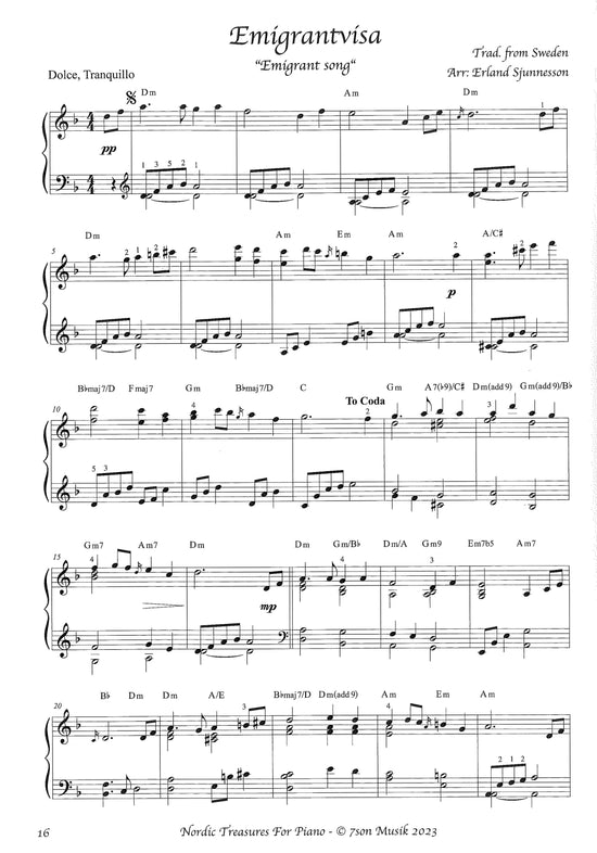 Nordic Treasures for Piano