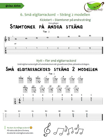 Kickstarta Nya Skills: Elgitarr Stora Boken