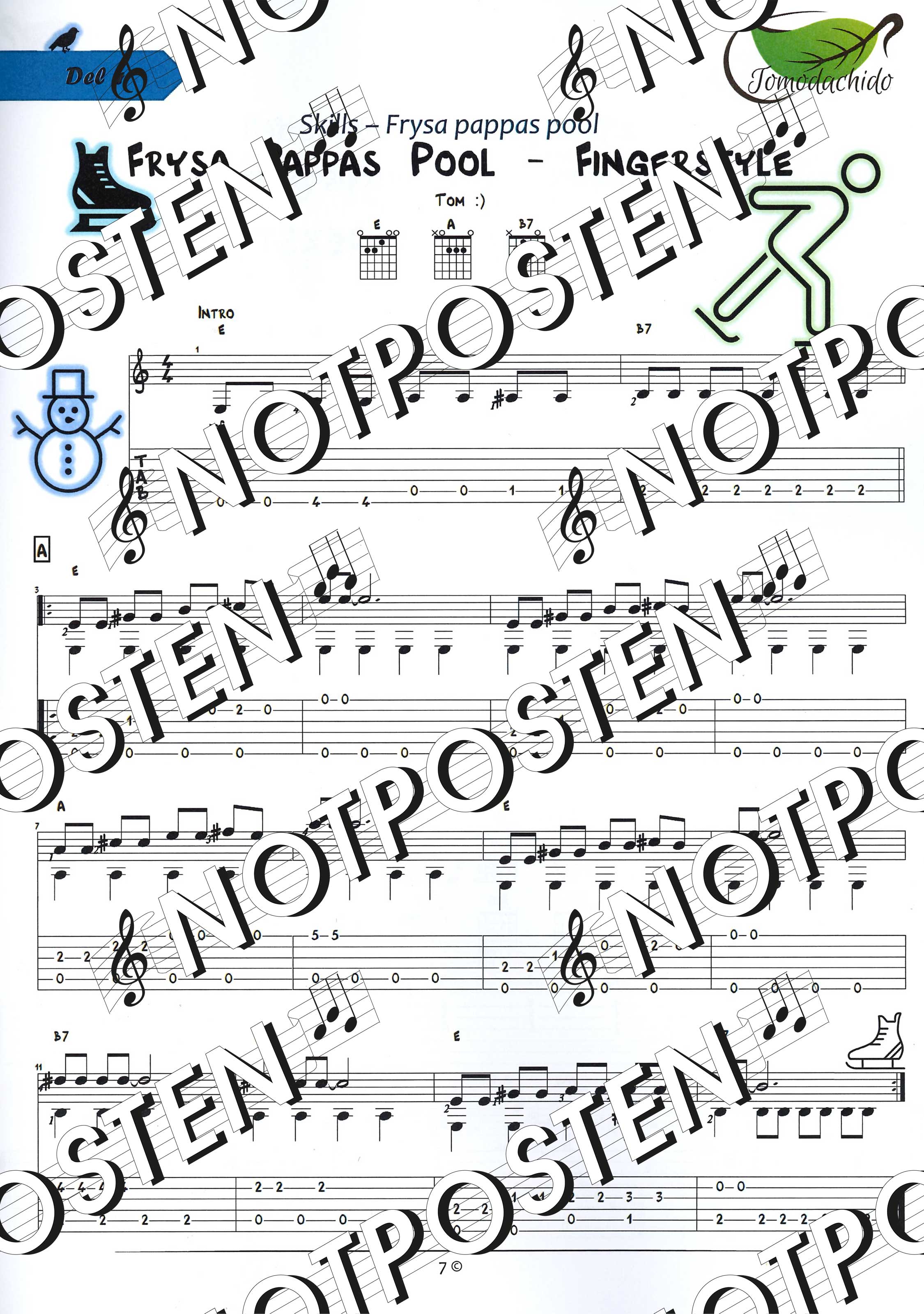 Kickstarta Nya Skills: Gitarr-Fingerstyle Stora Boken