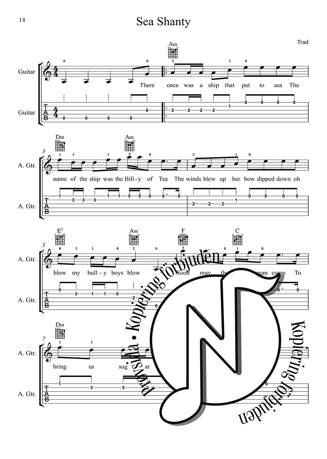 Spela och lär! nybörjarskola för gitarr Del 2