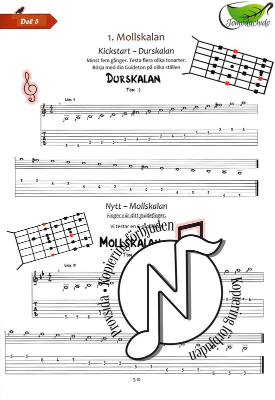 Kickstarta Nya Skills: Gitarr-Fingerstyle Del 5