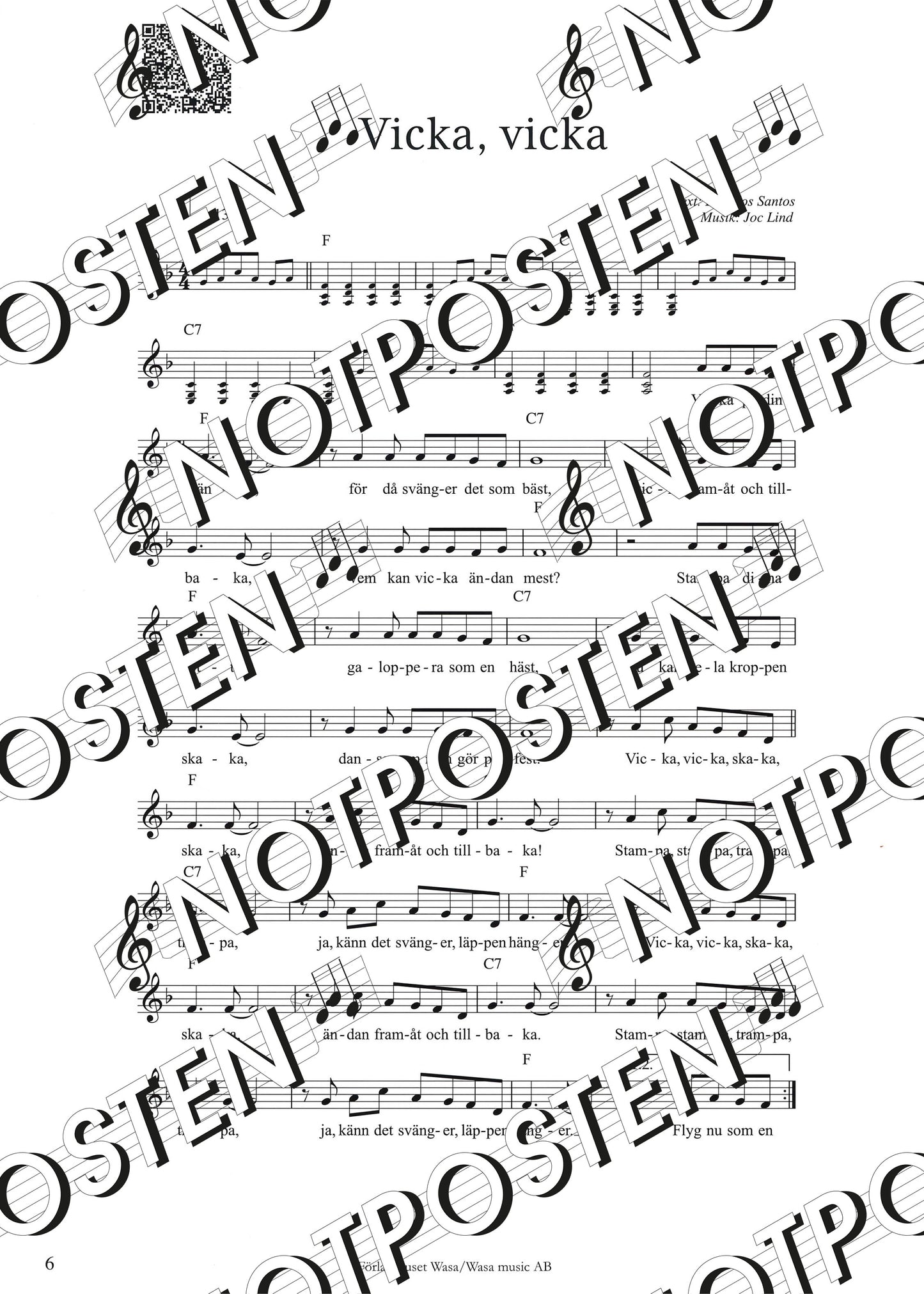 Kungaskogens Sångbok: Visst ska vi sjunga 1