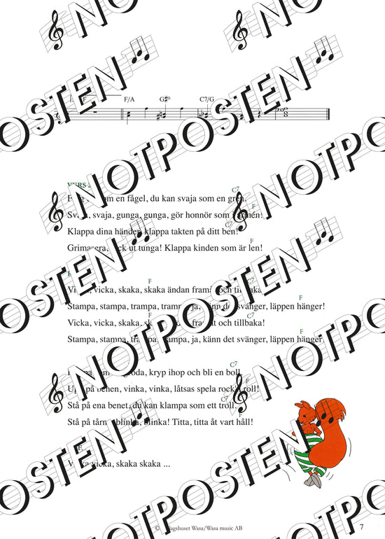 Kungaskogens Sångbok: Visst ska vi sjunga 1