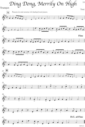 Solisten Jul Trumpet