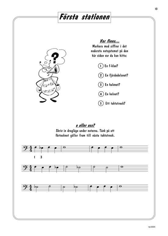 Blåsbus 1 Trombon: Nybörjarskola för trombon