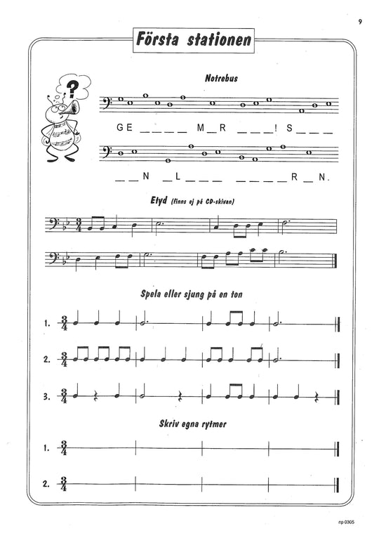 Blåsbus 2 Trombon: Trombonskola