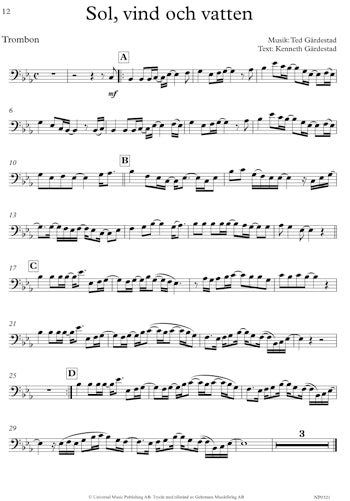 Solisten 3 Trombon