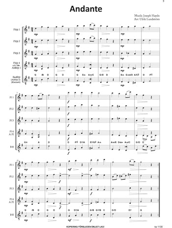 Musik för flöjtensemble 2