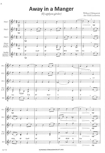 Musik för flöjtensemble 4