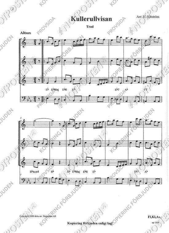 Folkviseton Saxofon