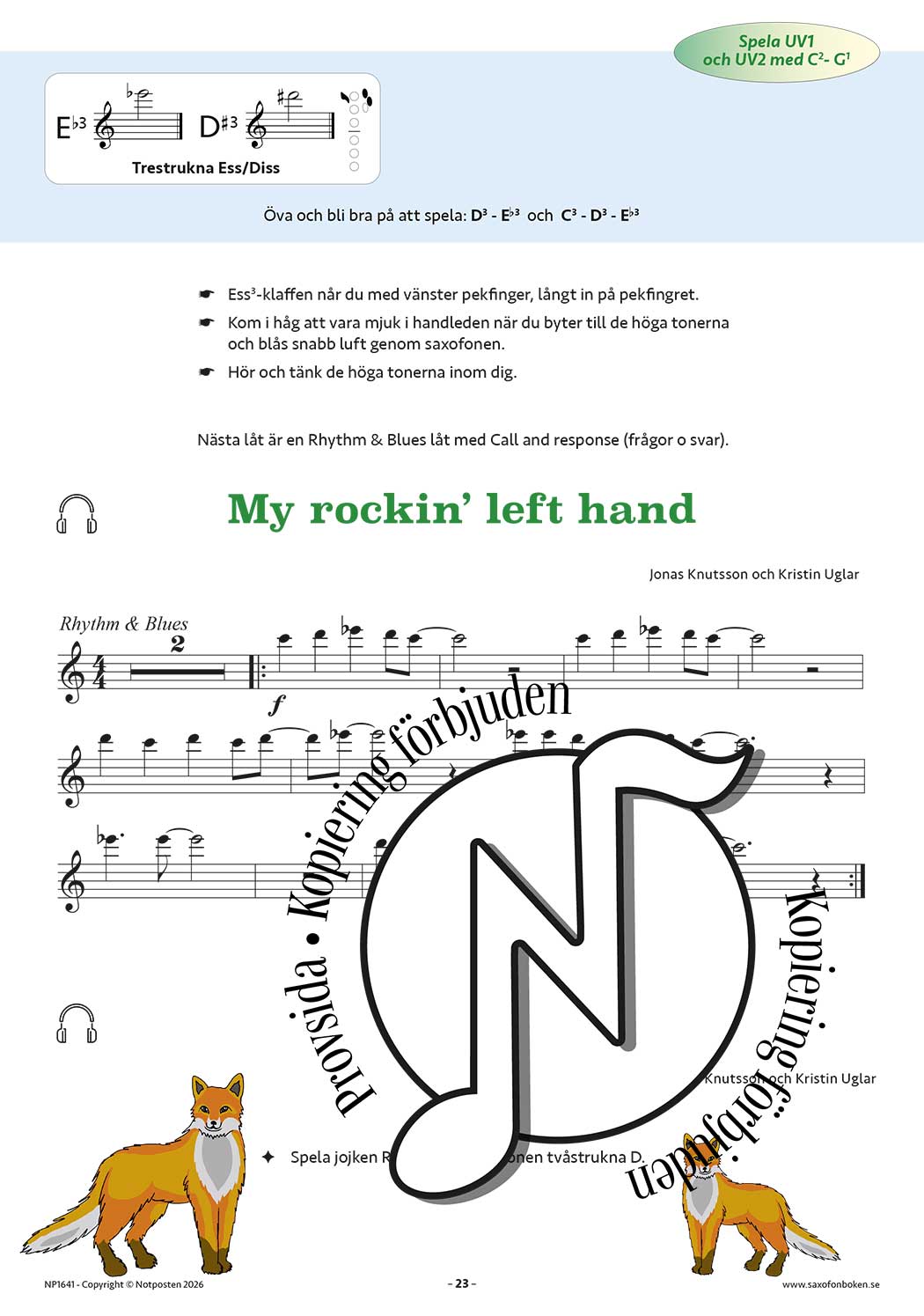 Saxofonboken 2