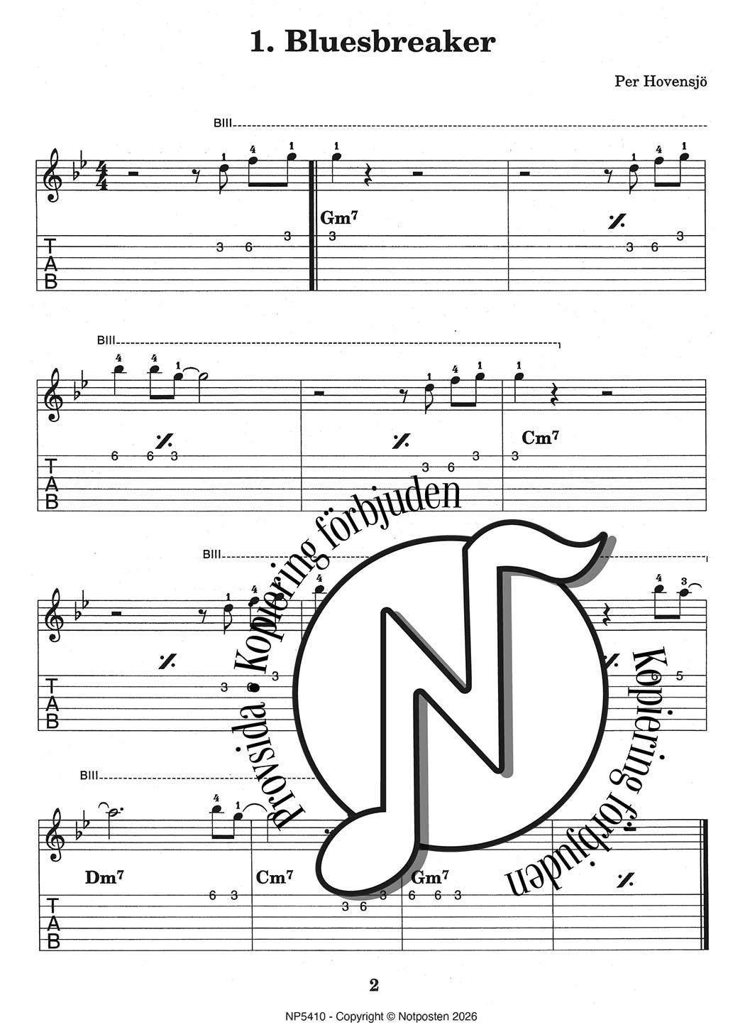 Blues JAM: Spela bluesgitarr med tidlösa komp