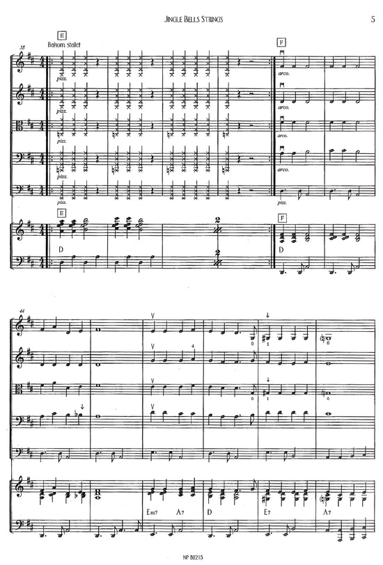 Musik för stråkorkester: Jingle Bells Strings