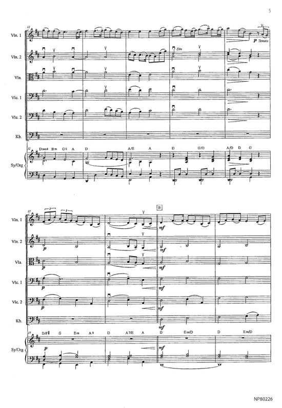 Musik för stråkorkester: Koppången