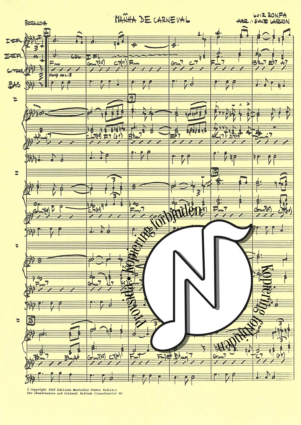 Manha de carneval: Flöjtkvartett