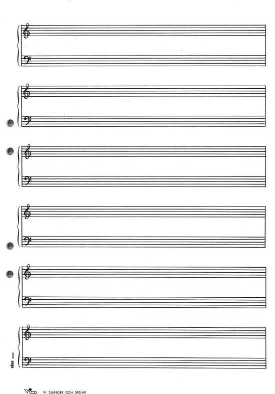 Notblock G-klav och Bas-klav