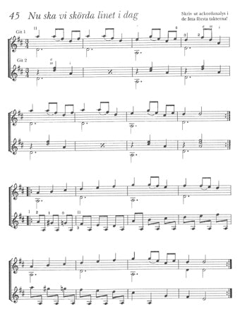 Spela gitarr 2 (Hallberg/Lindborg)