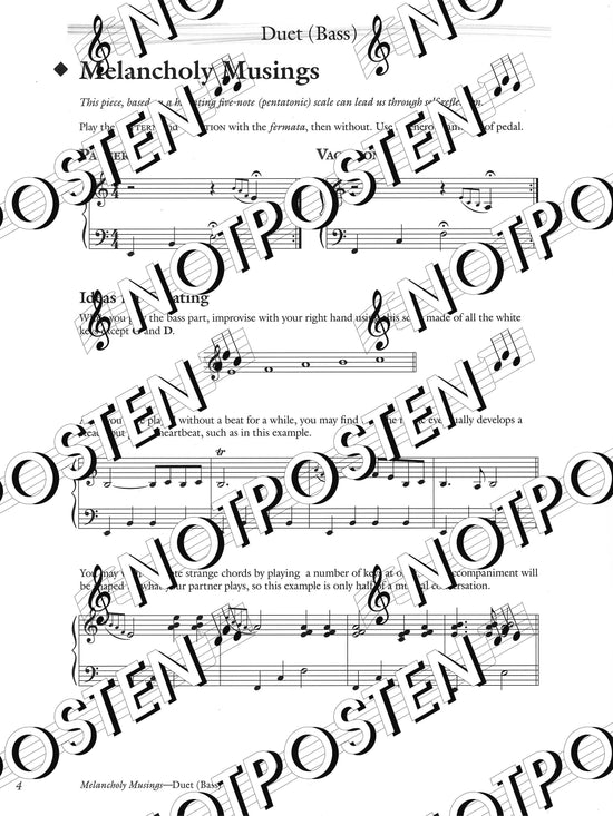 Pattern Play 2: Inspiring Creativity at the Piano