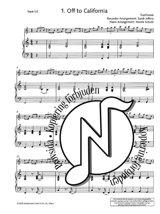 My Favourite Melodies for Treble (Alto) Recorder and Piano